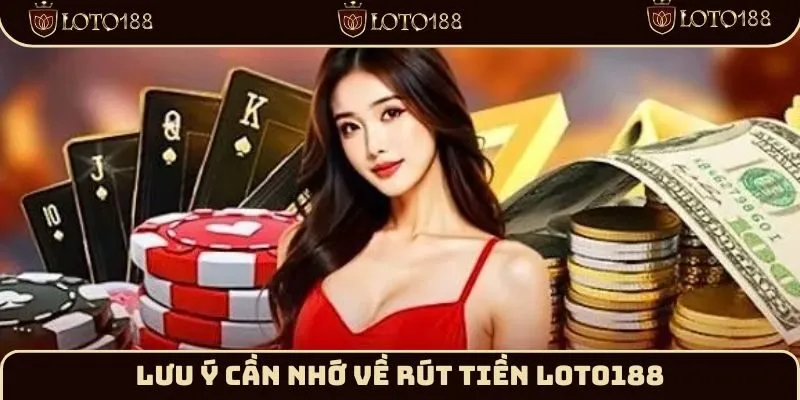 Lưu ý về Rút Tiền Loto188 cần biết